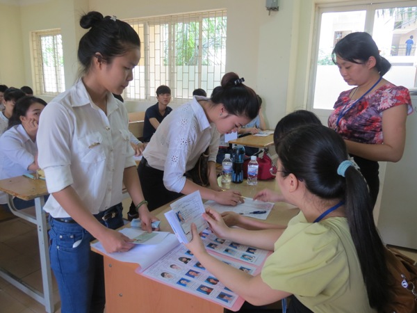 Thí sinh dự thi đợt 2 đã hoàn tất thủ tục dự thi